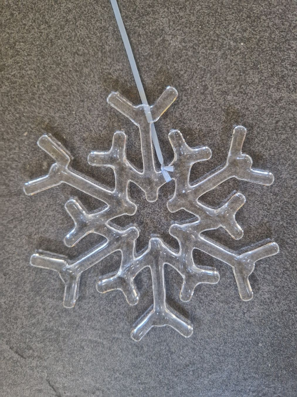 Tutte le decorazioni: Wunderschöne Schneeflocke aus Glas, Durchmesser ca 10cm – Nuovo (secondo la descrizione) da Weggis venduto da Oswadan