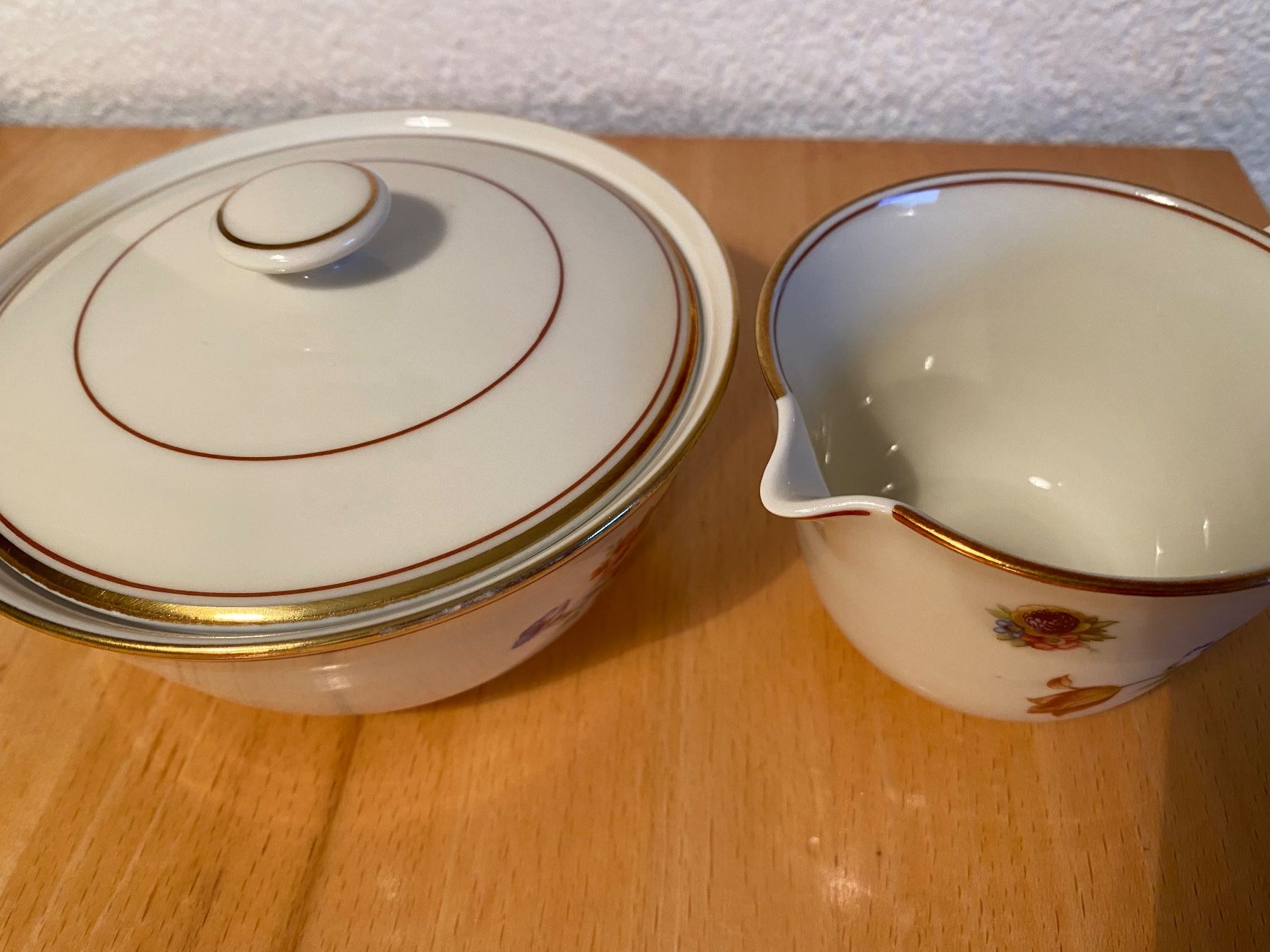 Zuckerdosen: Zuckerdose/Dose und Rahmkrug Langenthal 1944 – Gebraucht aus Schwarzenburg von Michellu 6