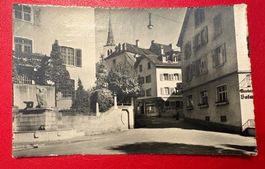 1949 // Liestal / Partie mit Wehrmannsdenkmal