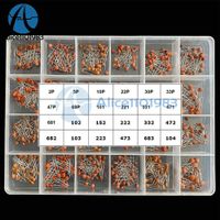 Keramik Kondensatoren Set mit 960 Stück 2pF-100nF / 50V