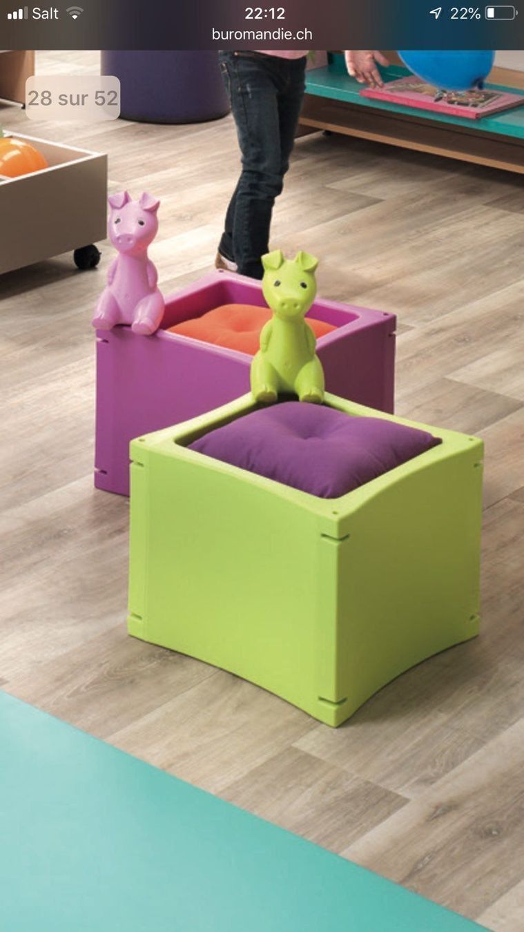 Regale: biblio, cubes, poufs modulables pro – Gebraucht aus Leytron von TipTop1912 3