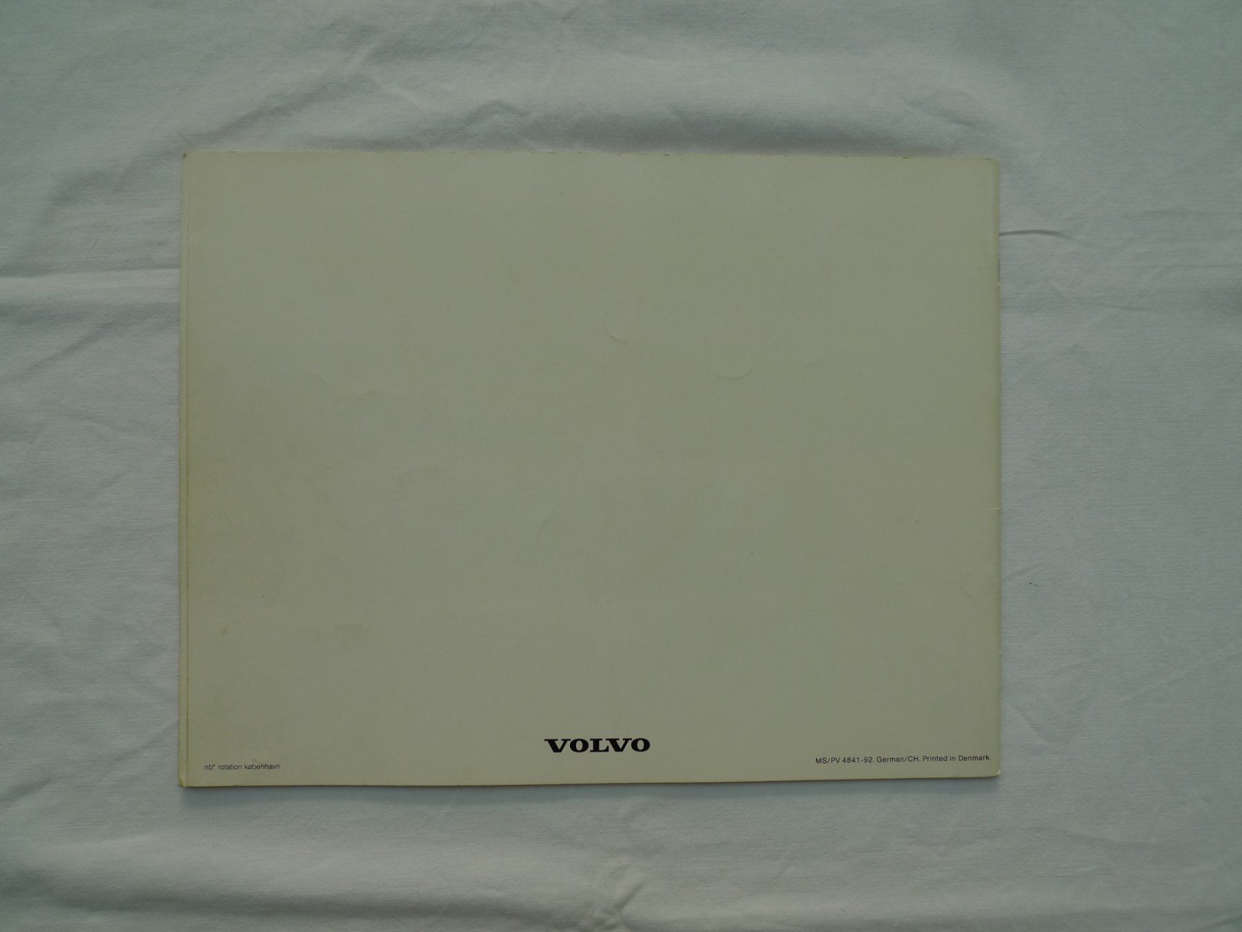Volvo Documents: Autoprospekt VOLVO 240 von 1992 – D'occasion à Winterthur par Sacramons 1
