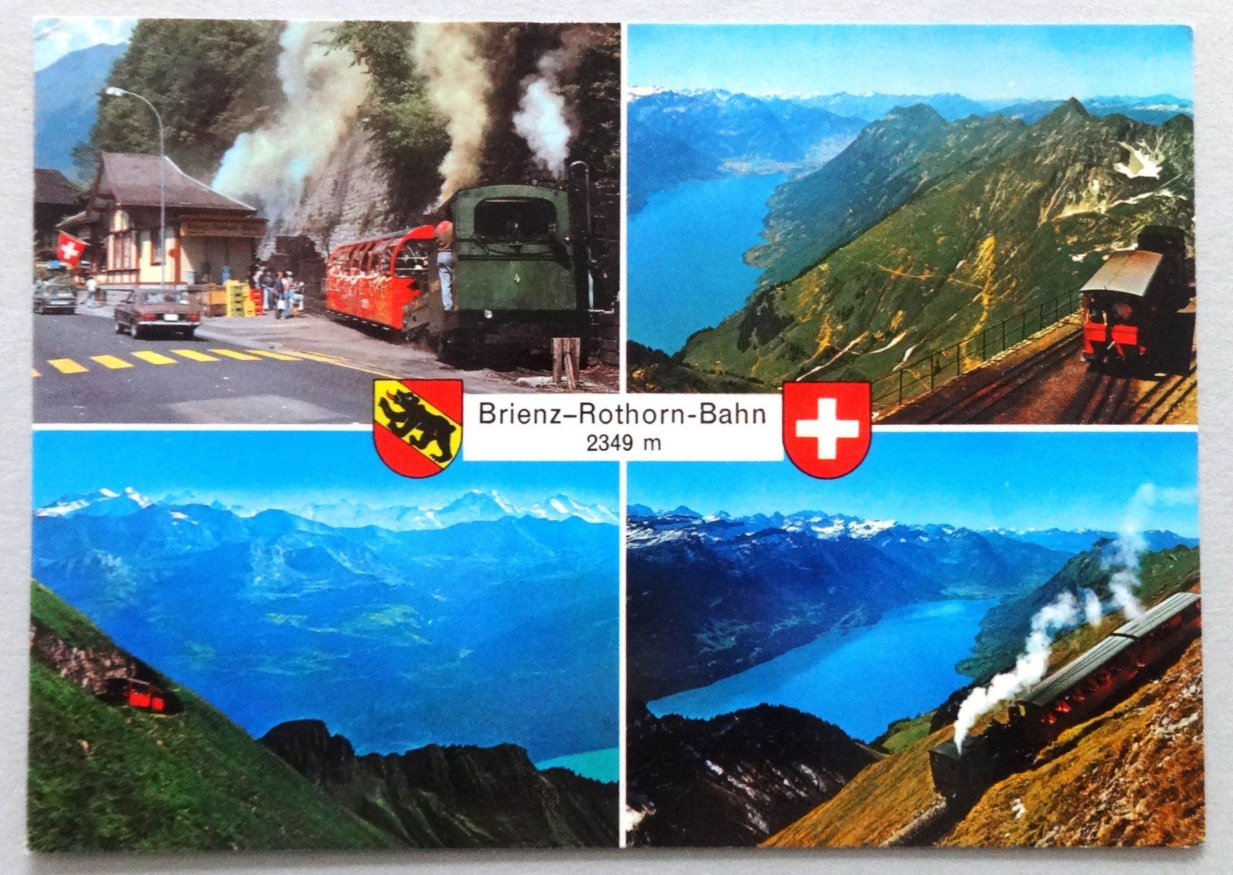 Cartes postales: Brienz-Rothorn-Bahn, 2349 m – D'occasion à Fétigny par Billy2miny