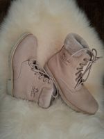 PORTOAKTION! Panama Jack Boots Lammfell Beige Gr.39