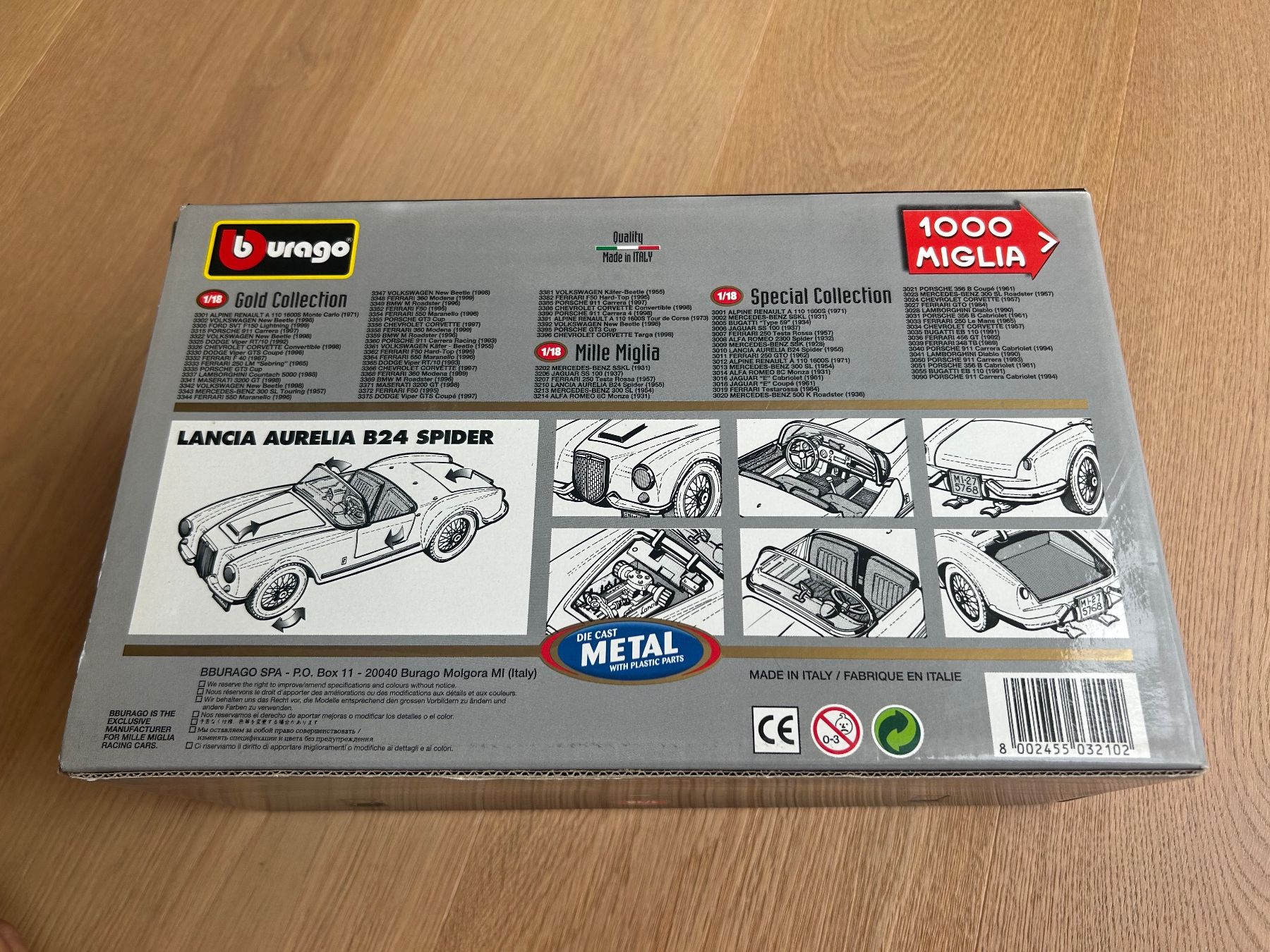 Bburago Modellini d'auto: Chopard - Mille Miglia Deko – Nuovo e nell'imballaggio originale da Fläsch venduto da sus_69xn 6