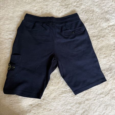 Stone Island Shorts Navy Blue Size L Used Condition