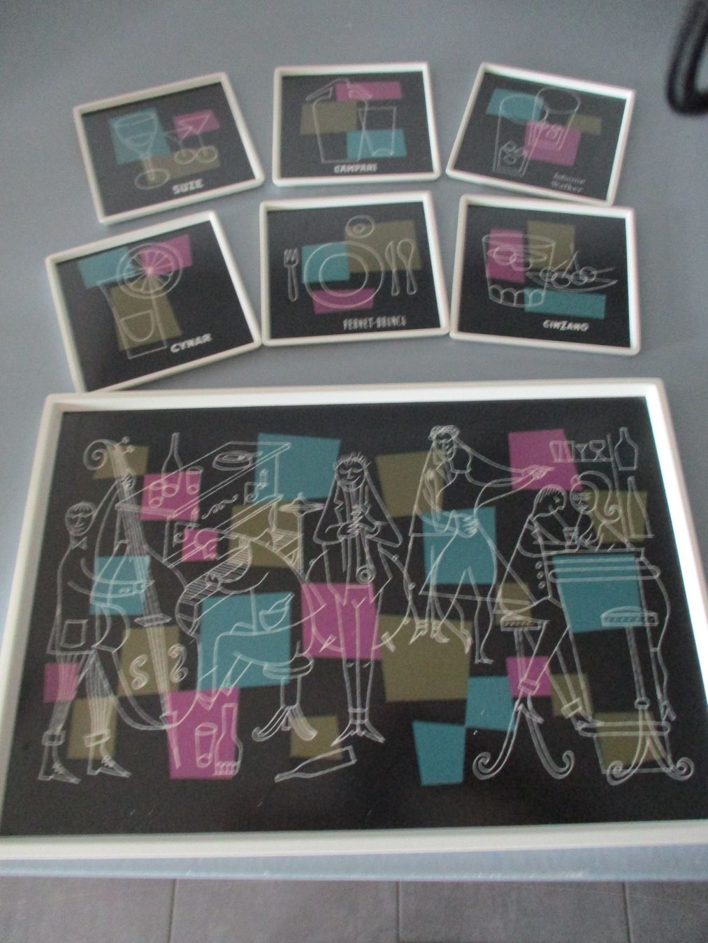Set di piatti: ORNAMIN APERO SET 1960 – Usato da Wil SG venduto da macose47
