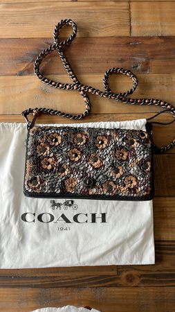 Coach Dinky Crossbody Tasche Tea Rose