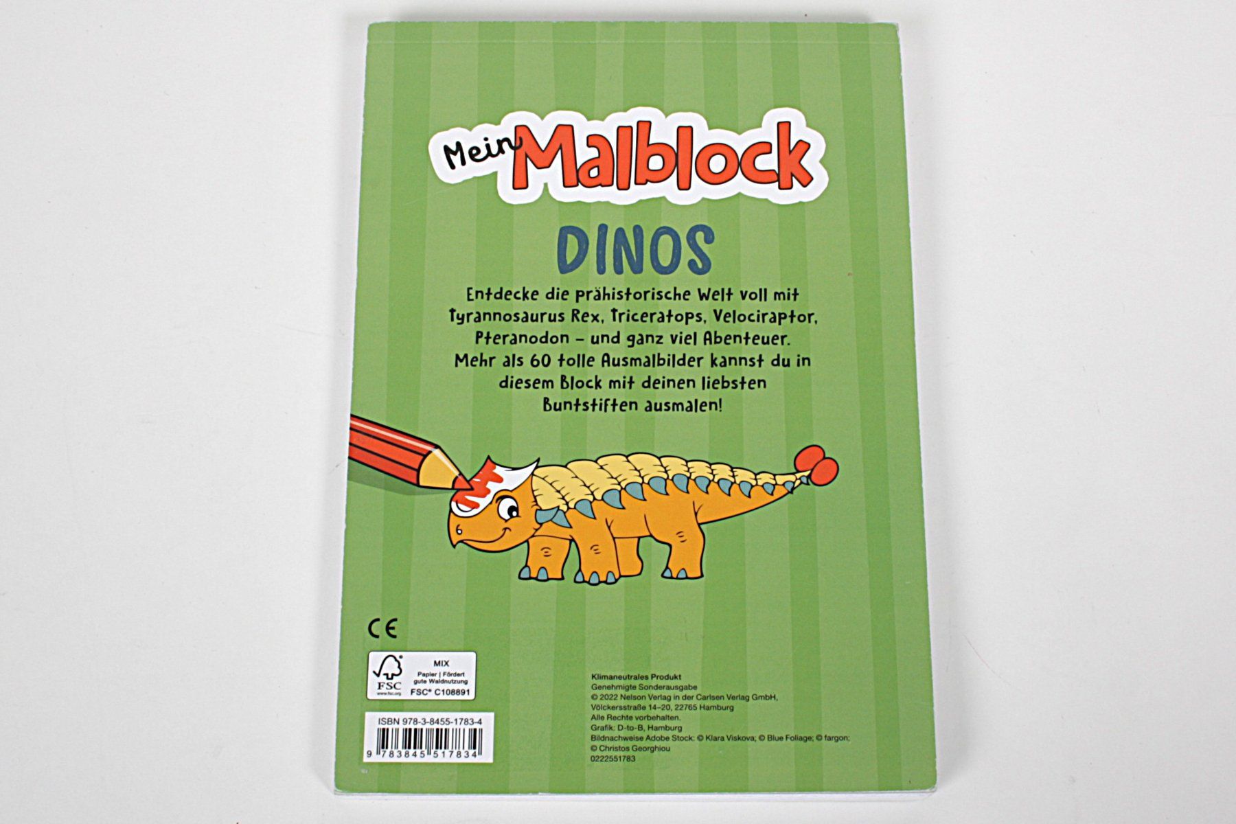Bücher: 2 X Dinos Malblock – Gebraucht aus Zollikofen von Restwert_Zollikofen 6