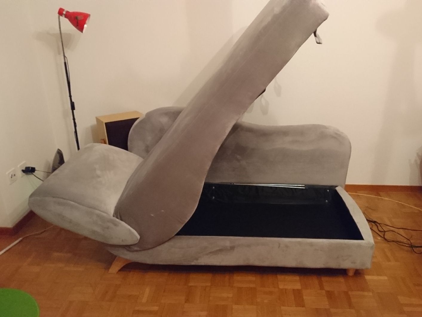 Beliani Divani: Sofa Chaiselongue grau – Usato da Dübendorf venduto da zimmly 5