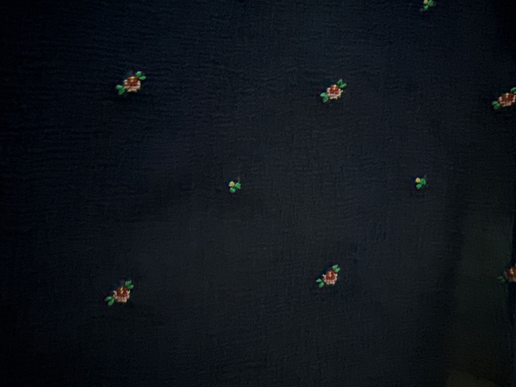 Foulard & Sciarpe: Damen Tuch dunkelblau mit Blumenmuster – Usato da Erstfeld venduto da Mario_boe0 2