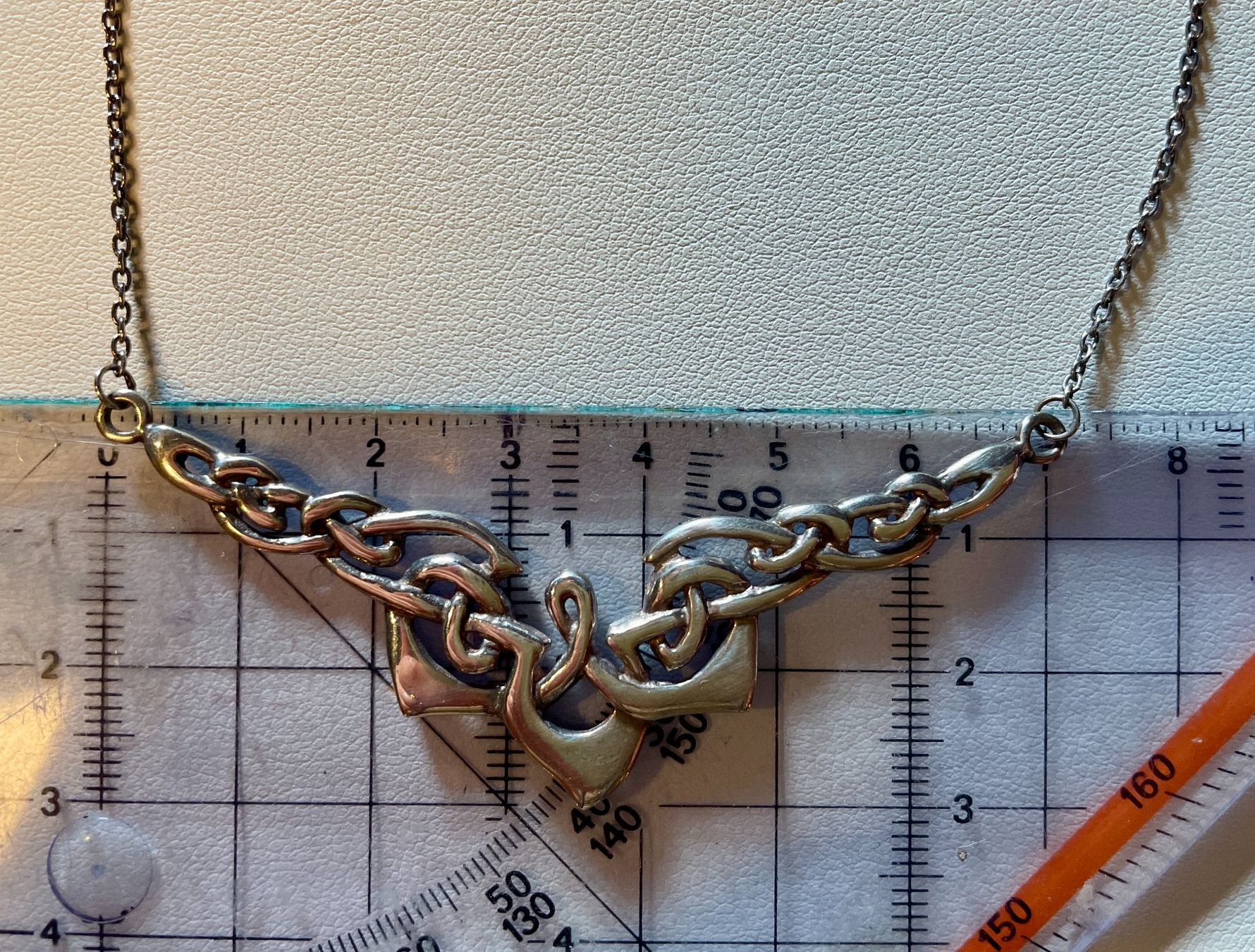 Catenine: Echte Silberkette Celtic Knotenmuster, von Kit Heath – Usato da Urtenen-Schönbühl venduto da winterkalt 3