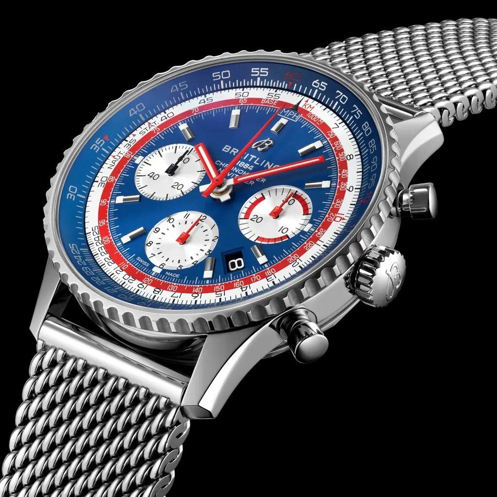 Breitling Orologi: Breitling Navitimer B01 Chronograph 43 Pan Am Limitierte Edi – Usato da Mosen venduto da hol_6jds