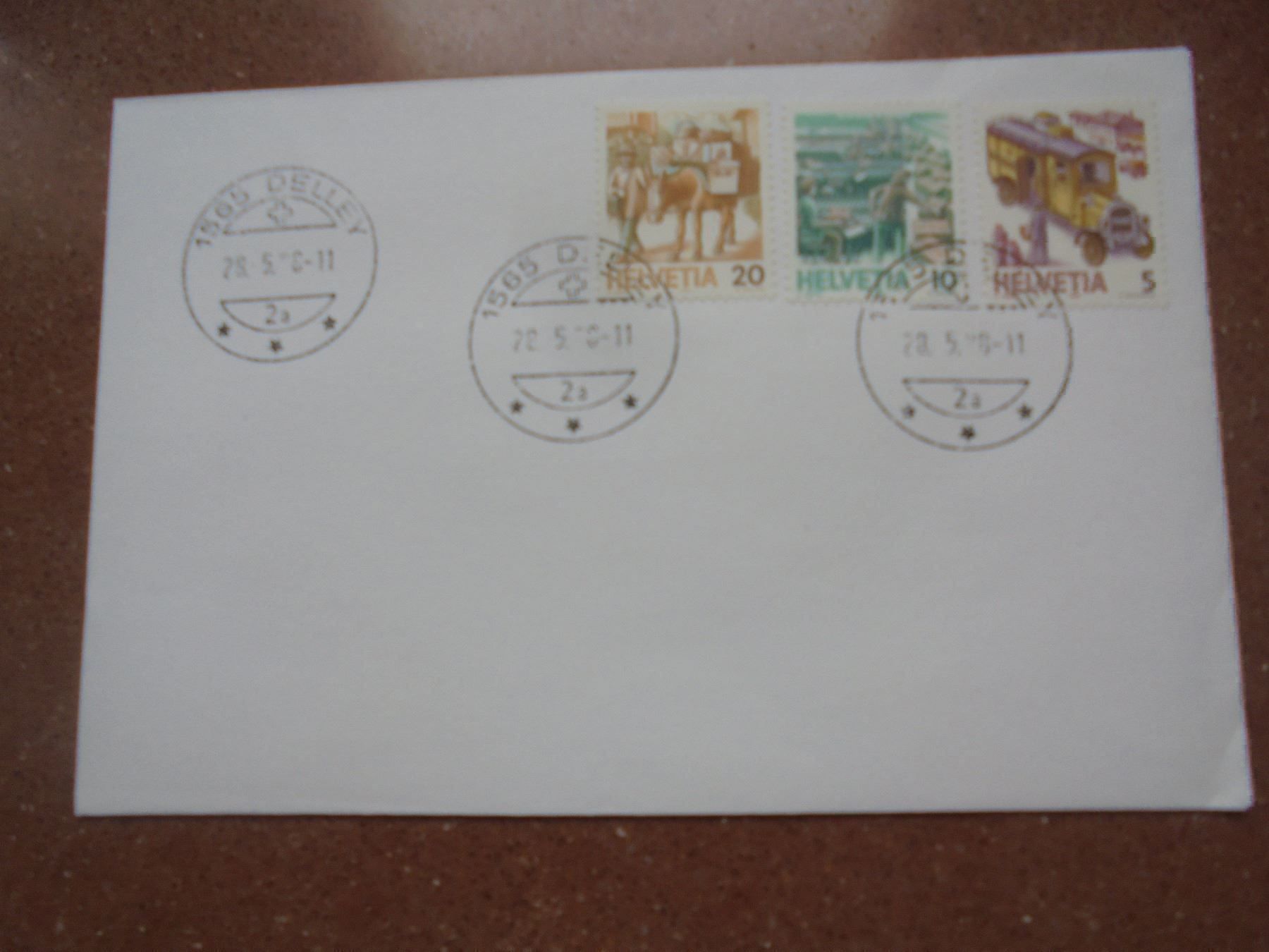 Tutti i francobolli: Enveloppe affranchie timbres - 1988 – Nuovo (secondo la descrizione) da Vessy venduto da mafabe