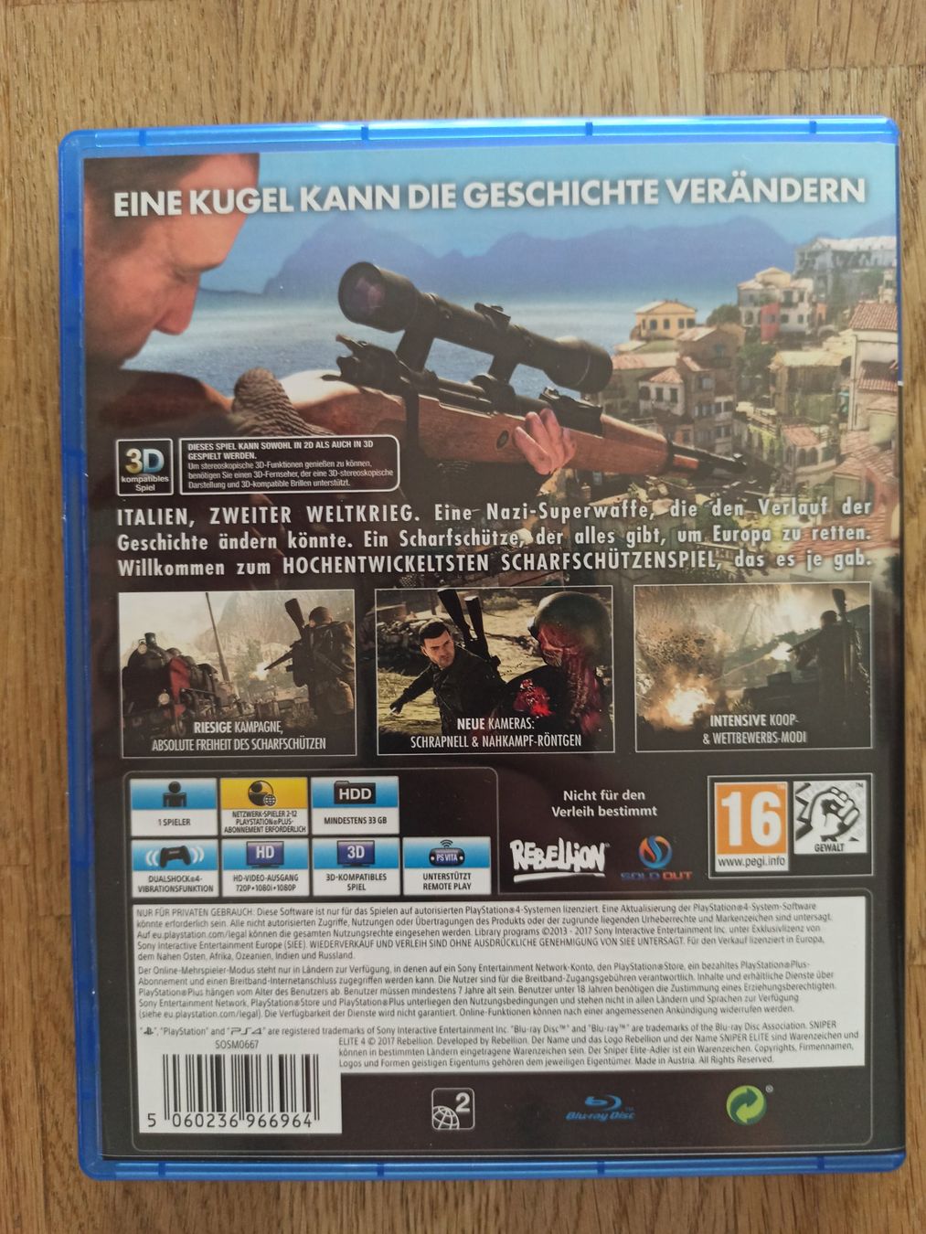 Giochi: Sniper Elite 4 PS4 / PS5  - TOP – Usato da Oberweningen venduto da mar_87mx 1