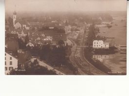 Rheineck 1925 mit Bahnstempel Rheineck