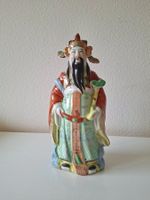 Chinesische Porzellanfigur Glücksgott LU