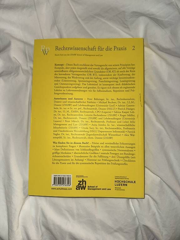 Libri: Prinzipien des Vertragsrecht – Nuovo (secondo la descrizione) da Kloten venduto da sof_9xsk 2