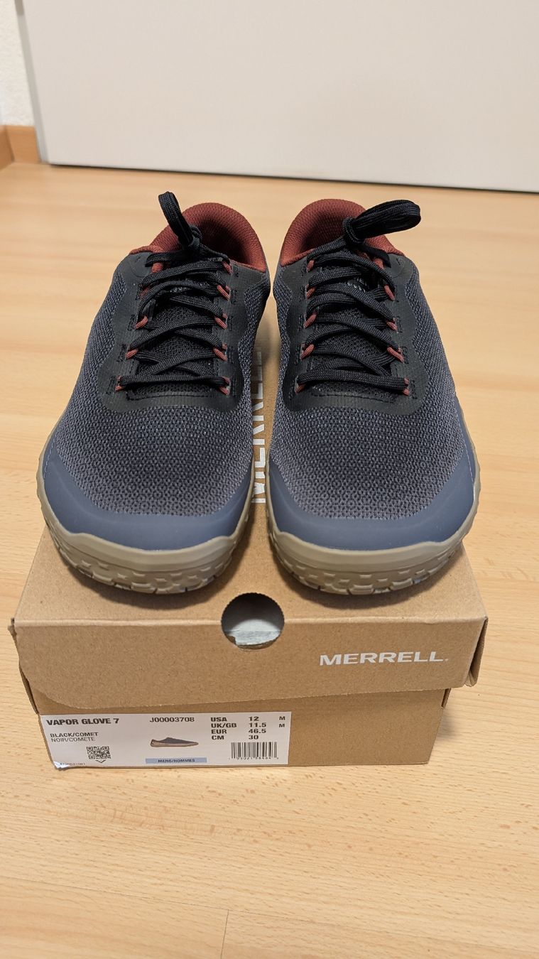 Merrell Chaussures hommes: NEU Merrell Barfussschuh, US12 / EU46.5 – Neuf avec emballage d'origine à Attinghausen par muenz 1