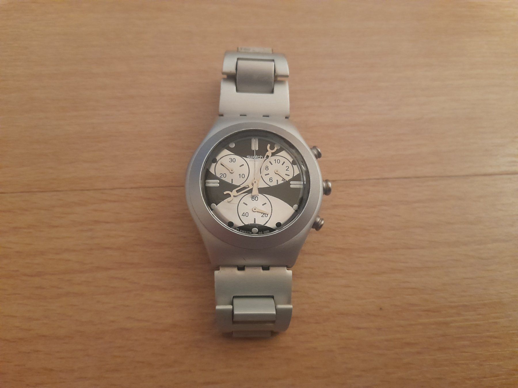Swatch Uhren: Armbanduhr Swatch Irony Chrono – Gebraucht aus Lustmühle von chevi03
