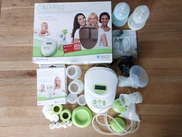 Elektrische Milchpumpe Ardo Calypso mit Zubehör