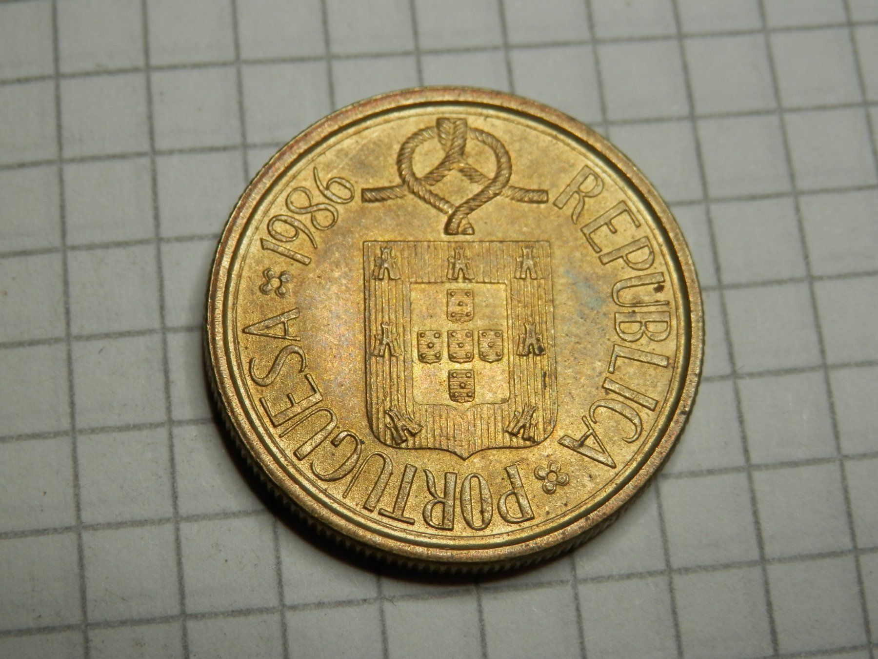 Tutti le monete: Portugal 5 Escudos, 1986 – Usato da Weiach venduto da weiach81