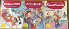 Emma et Loustic Lot de 3 livres, jeunesse, bon état