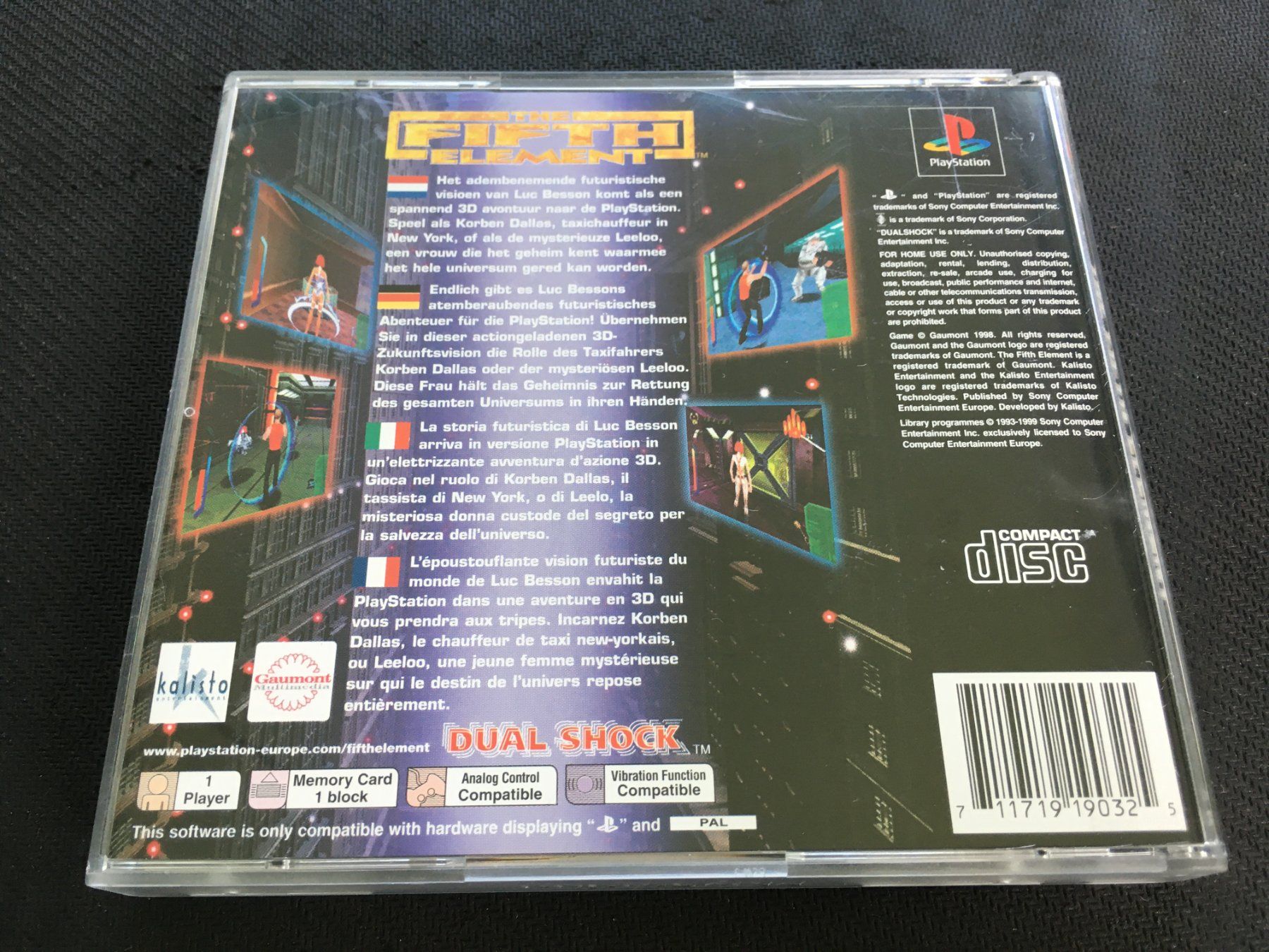 Sony Giochi: THe Fifth Element - Playstation 1 / PS1 – Usato da St.Gallen venduto da Punktchen01 2