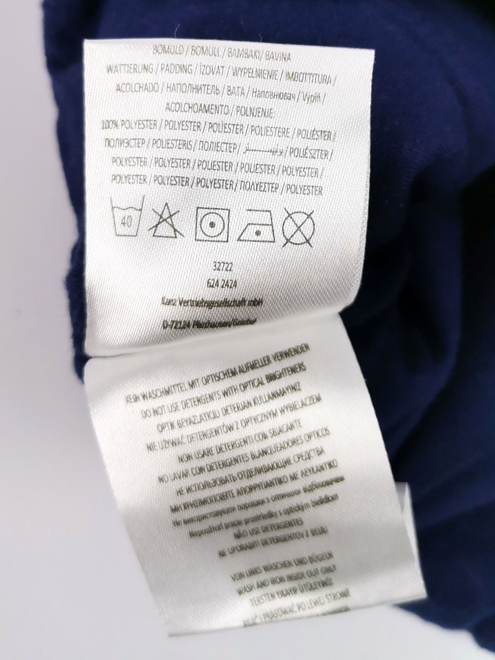 Steiff Pantaloni: STEIFF THERMOHOSE Marineblau 62cm/3 Monate – Usato da Schaffhausen venduto da Restwert_SH 4