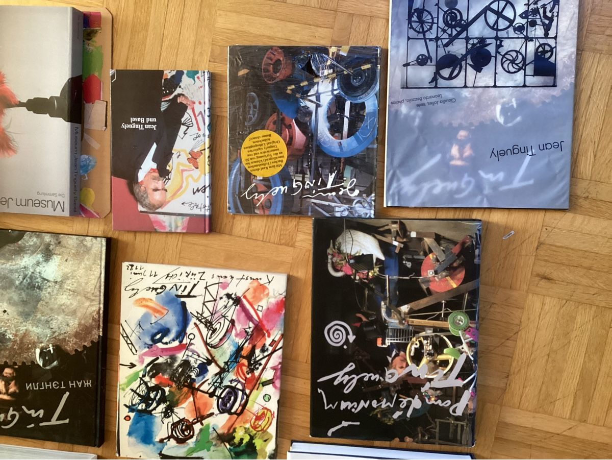 Libri: Tinguely Kunstbücher – Usato da Schmitten FR venduto da Moscasto 2