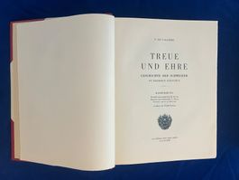 Buch „Treue und Ehre“ P. de Vallière, nummeriert (26/053)