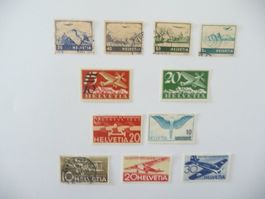 1923-1944  Verschiedene Flugpostmarken