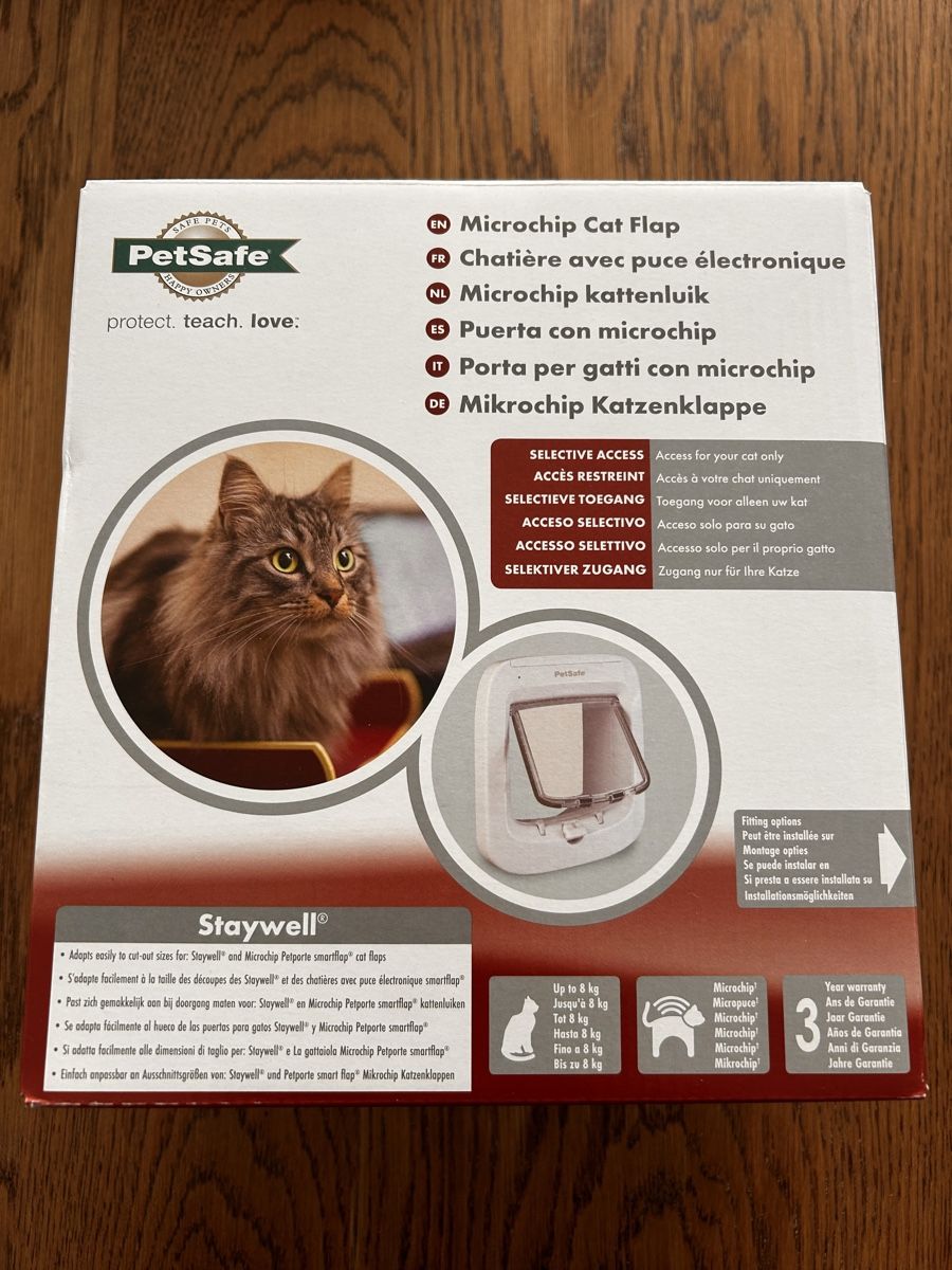 Chatières: PetSafe Katzenklappe mit Chip – D'occasion à Ballwil par lilly2511 2