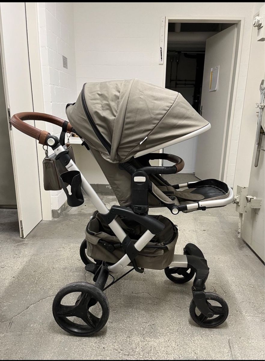 Kinderwagen Bonavi 2.0 Olive Green mit diversem Zubehr (Gebraucht) in  Birmenstorf AG fr CHF 180  nur Abholung auf Ricardo kaufen