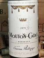 1979 Bordeaux Mouton Cadet Baron Philippe