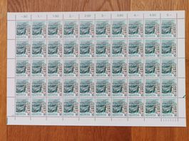 Postfrisch, gültige Schweizer Frankatur, Briefmarkenbogen