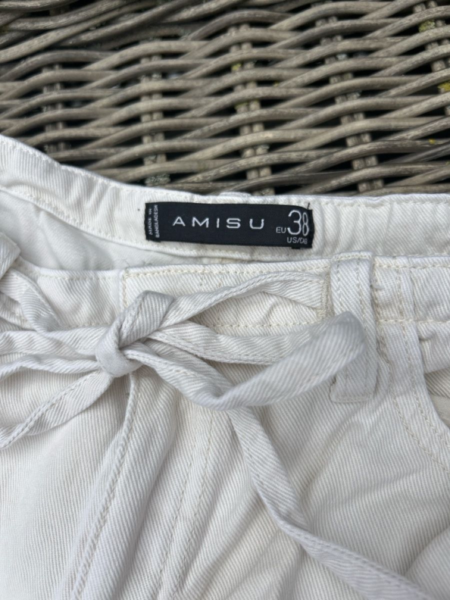 Pantaloni: AMISU Hose Weiss Grösse 38 – Usato da Kirchdorf BE venduto da Stella130 2