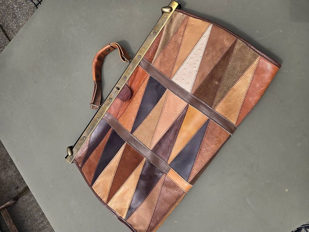 Borse da donna: TOLLE LEDERTASCHE IM PATCHWORKSTIL – Usato da Stallikon venduto da rob_62w9 1
