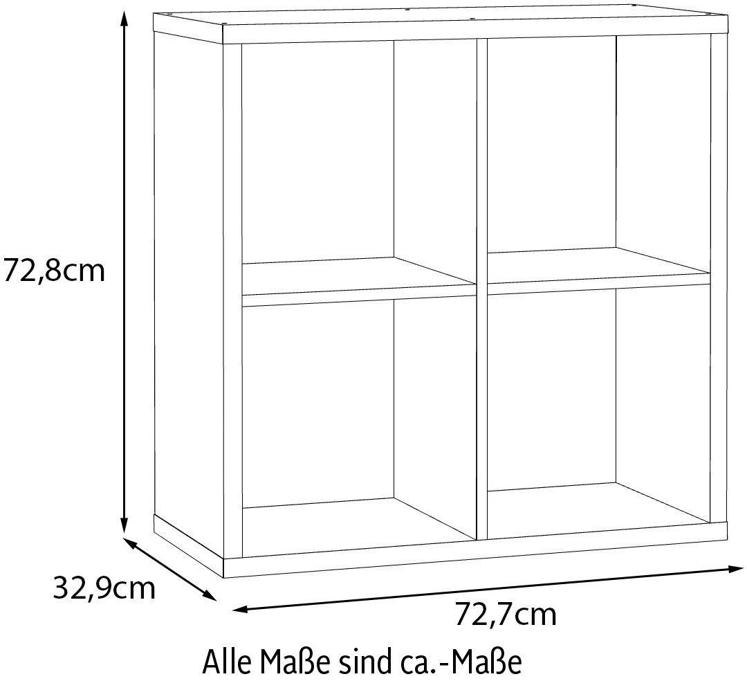 Regale: Regal 4-Fächer - Betonlook – Gebraucht aus Merenschwand von Irina13 2