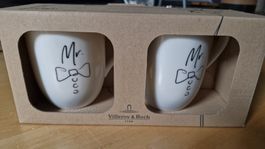 Villeroy & Boch Tassen Mr Set 2 Stück neu in OVP