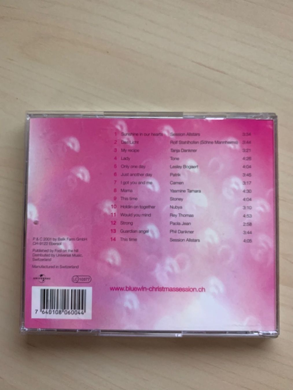 CD: Session Allstars - First Album signiert – Usato da Bonstetten venduto da Moeriger 2