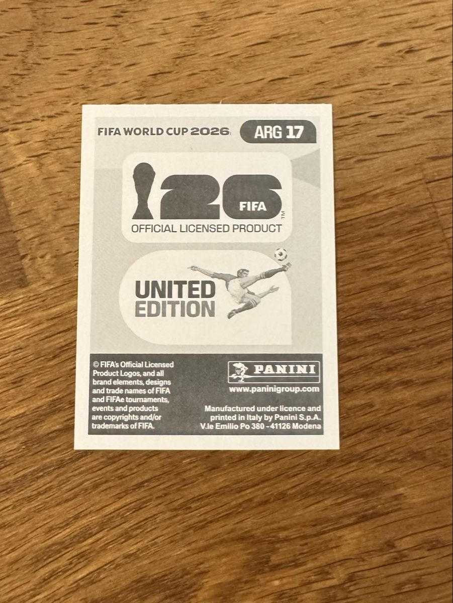 Panini Carte collezionabili: Panini WM2026 Lionel Messi – Nuovo (secondo la descrizione) da Arbon venduto da homebender 1