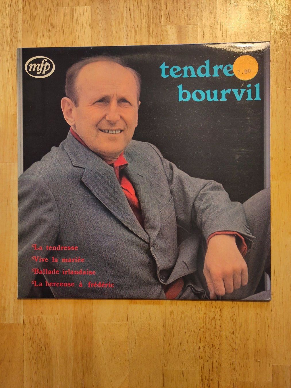 Dischi in vinile: Bourvil | "Tendre Bourvil" | LP – Usato da Lausanne venduto da Otvald