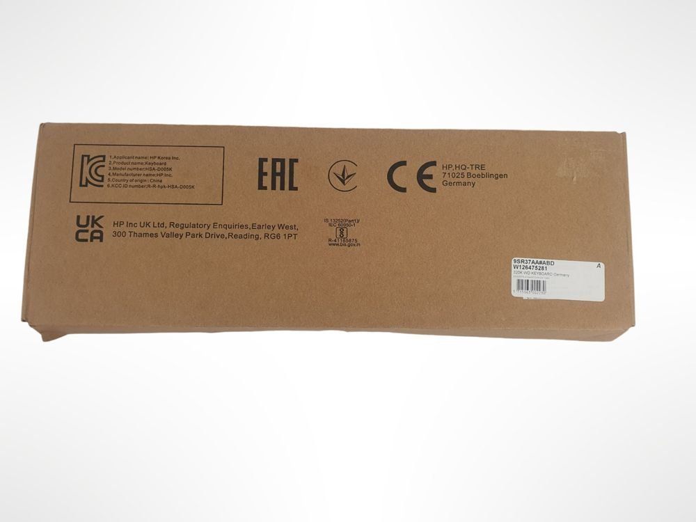 Tastiere: HP Keyboard HSA-D005K – Nuovo e nell'imballaggio originale da Rotkreuz venduto da Quickseller-Pro 2