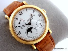 PATEK PHILIPPE GENEVE 18K POWER RESERVE 5054J HANDAUFZUG