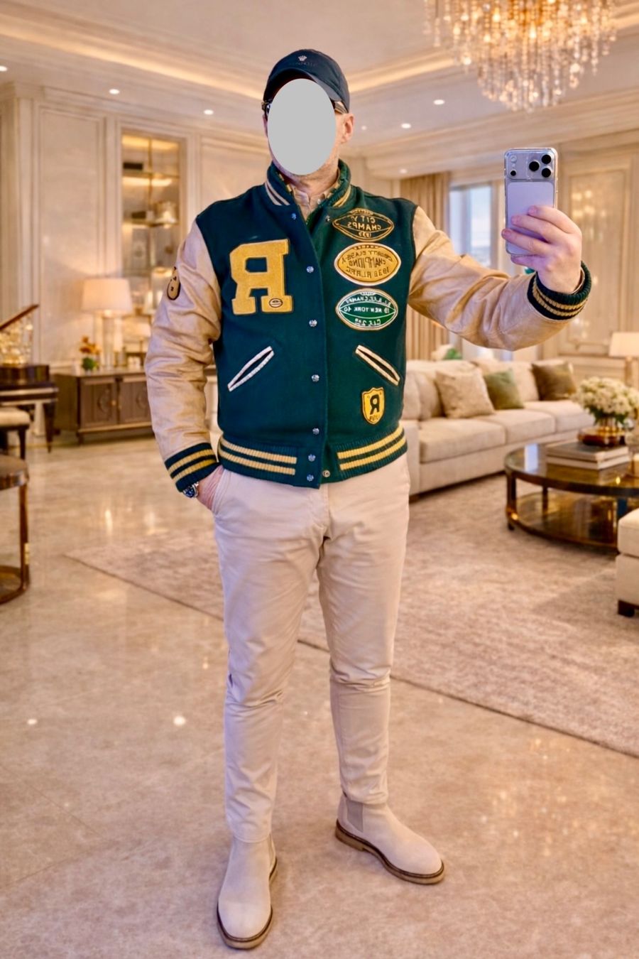 Ralph Lauren Jacken: GIUBBOTTO BOMBER POLO RALPH LAUREN VARSITY SMALL – Neu und originalverpackt aus Lugano von ROLEX-SWISS1976 7