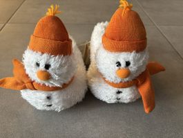 Pantoufles bonhomme de neige Gymboree, taille 30/32