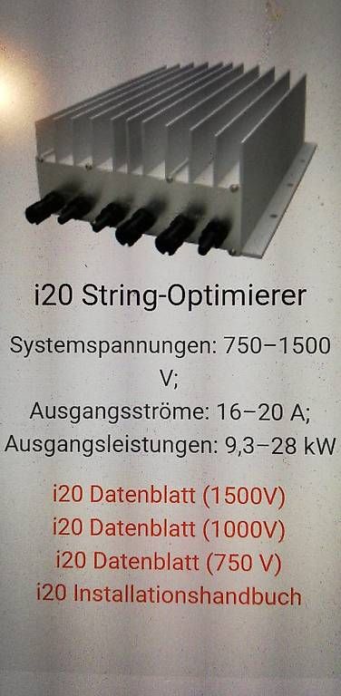 Dispositivi a energia solare: PV Anlage Komplett – Usato da Blumenstein venduto da olka007 2