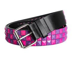 Gürtel Nieten Karomuster Polychro Ceinture cloutés carreaux