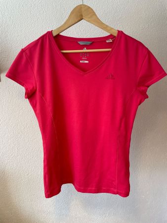 Pinkes Adidas Sportshirt Damen Gr. 42 ClimaLite